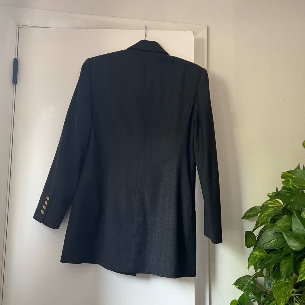 Burberry classic blazer coat USA 4 - Picture 2 of 15